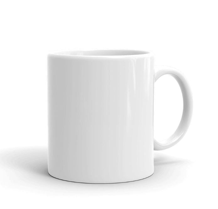White Glossy Logo Mug