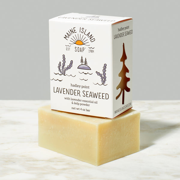 Lavender Seaweed - Maine Island Soap | Pure & Natural Maine Made